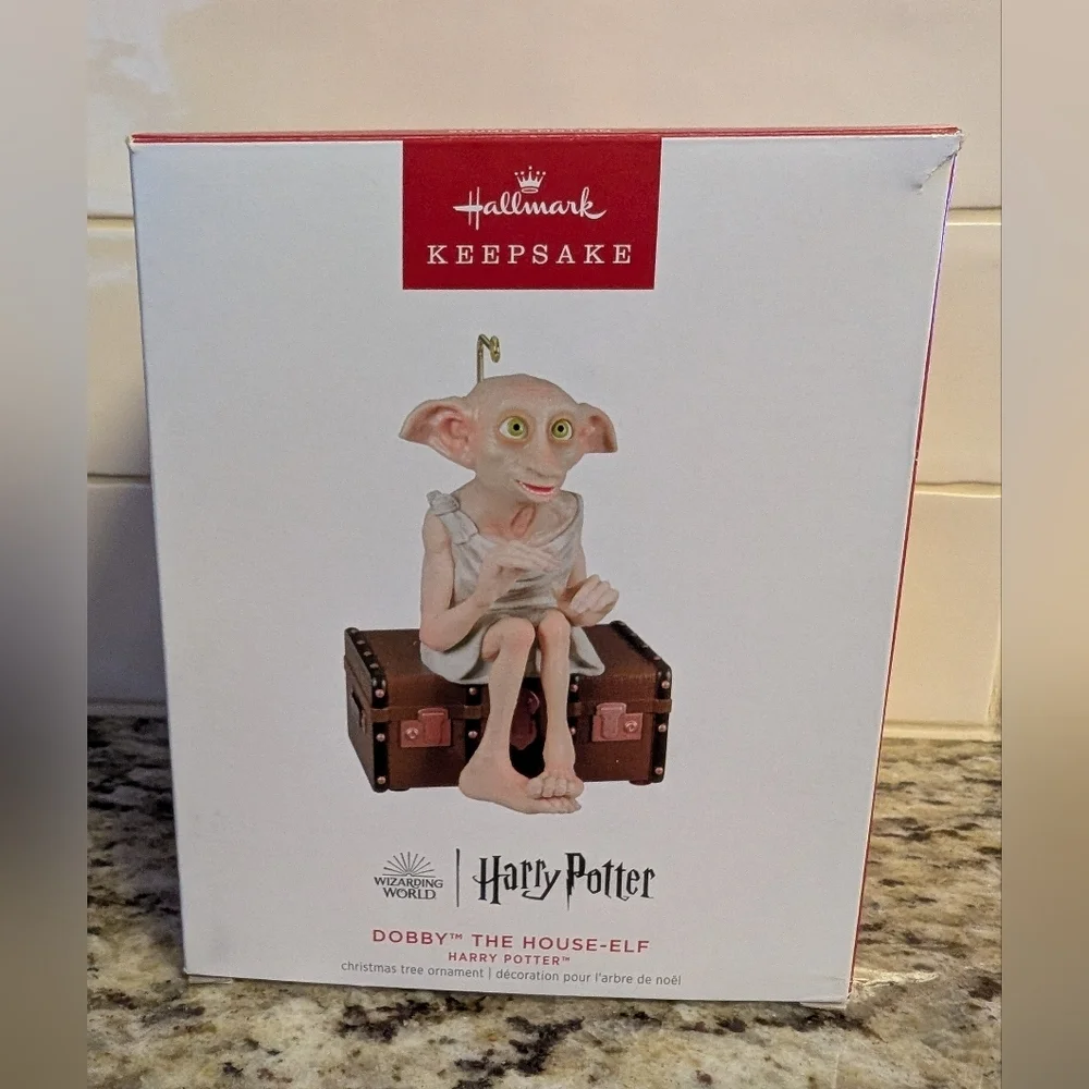 Hallmark Keepsake Christmas Ornament 2023 Harry Potter Dobby Sound Motion NEW